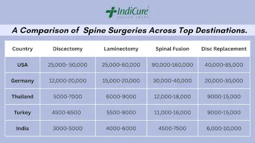 A Comparison of Spine Surgeries Across Top Destinations